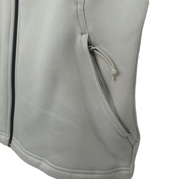 The North Face Full Zip Athletic Fit Jacket Womens Size S Long Sleeve Gray - Picture 7 of 13